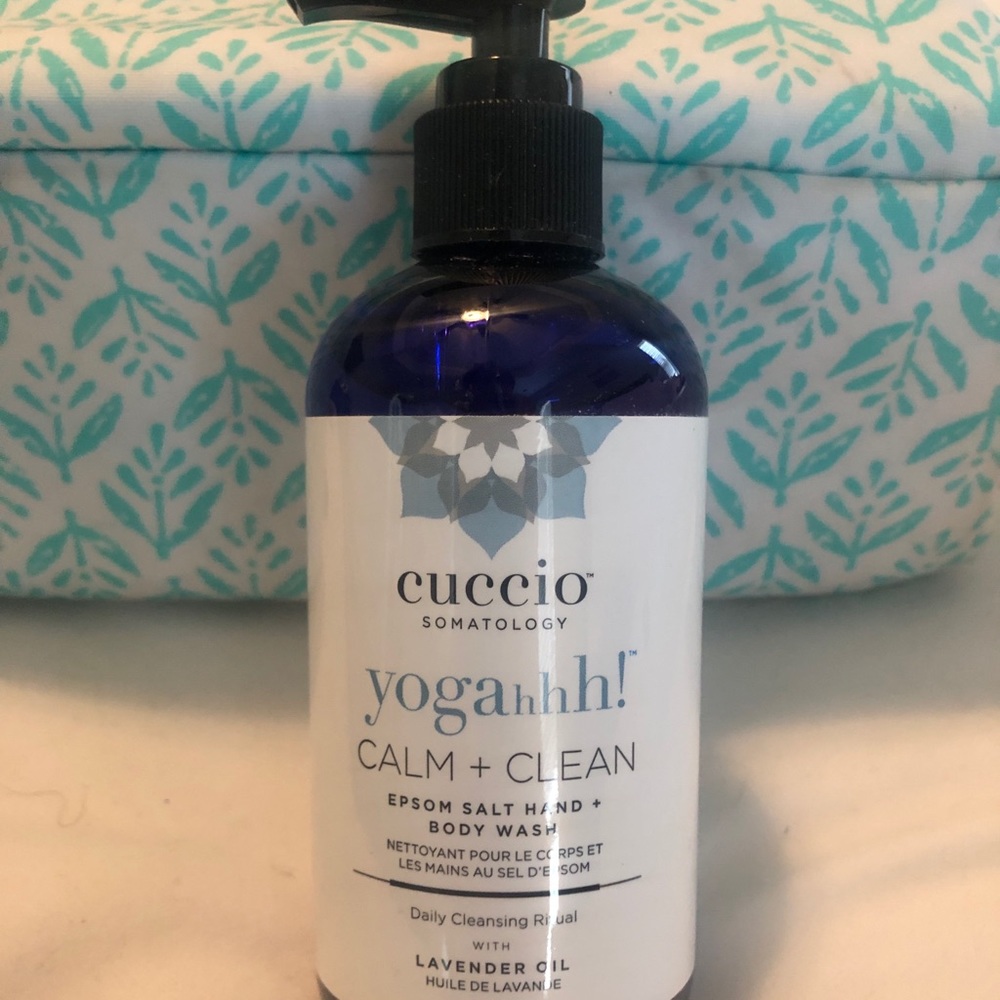 Cuccio calm & clean epsom salt hand and body wash